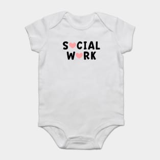 Social Worker Gift Baby Bodysuit